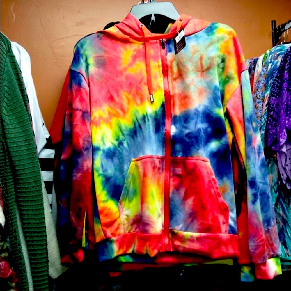 Tie dyed hoody